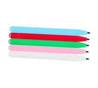 Penna Stilo 5 Pezzi, Scrittura Precisa, per Tavoletta Lcd | ABS ed Elastomero Conduttivo, e Portatile, per Annotare Idee su Schermi e Lavagnette Digitali