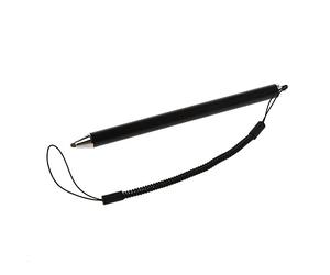 Penna stilo anti-smarrimento con cordino - Penna con punta in microfibra a rete per schermi touchscreen di smartphone/tablet - Strumento di scrittura e disegno senza sbavature