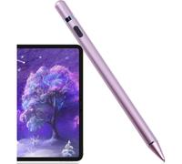 Penna stilo attiva per schermi touch, compatibilità universale, matita digitale a punta fine ricaricabile per dispositivi Apple e Android, inclusi