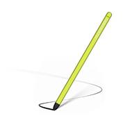 Penna stilo capacitiva compatibile per Samsung Z Fold 5, Tablet PC Stylus Pencil Touch Screens Telefono cellulare Punta in silicone S Pen (Verde)