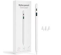 Penna stilo con display a batteria a LED, penna digitale attiva a ricarica rapida per iPad, iPhone, Samsung e tablet Android, bassa latenza e sensibilità all'inclinazione per prendere appunti