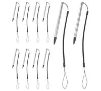 Penna stilo da 10 pezzi: penna capacitiva per schermo con molla a spirale,