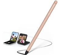 Penna stilo di ricambio per Samsung Galaxy Z Fold 3 Fold Edition, penne sottili con corpo in metallo, punta in silicone per touch screen, S Pen per tablet Galaxy-Rosa