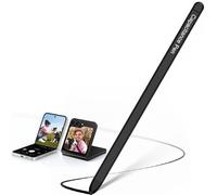 Penna stilo di ricambio per Samsung Galaxy Z Fold 3 Fold Edition, penne sottili con corpo in metallo, punta in silicone per touch screen, S Pen per tablet Galaxy-Nero