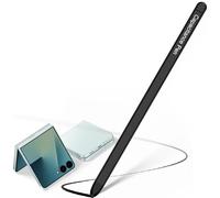 Penna stilo di ricambio per Samsung Galaxy Z Fold 5 Fold Edition, penne sottili con corpo in metallo, punta in silicone per touch screen, S Pen per tablet Galaxy-Nero
