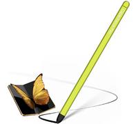 Penna stilo di ricambio per Samsung S25 Ultra/Galaxy S24 Ultra Edition, penne sottili con corpo in metallo, punta in silicone per touch screen, S Pen per Galaxy S23 Ultra-Verde
