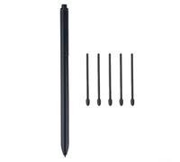 Penna stilo EMR Active con sensibilità all'inclinazione e funzione gomma per iPad e tablet Android, 16 cm, nero