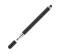 PENNA STILO INF 2 in 1 per touch screen (doppia punta in gomma) Nero