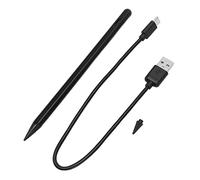 Penna Stilo Magnetica per Tablet iOS PRO con Spessore dellaRegolabile, Fissaggio Magnetico, Alta Precisione e Funzionamento Semplice (Black)