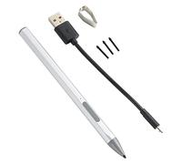 Penna stilo, penna stilo per tablet Funzione anti-touch 4096 livelli di sensibilità alla pressione Tecnologia MPP 2.0 Adsorbimento magnetico per tablet (D'argento)