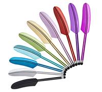Penna Stilo, Penne Touch Capacitive Universali Stylus Pen con Punta Antigraffio Compatibili con iPad, iPhone, Smartphone, Touchscreen e Tablet, Ideale per Disegnare e Scrivere, 10 Colori