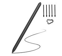 Penna stilo per 2 penne con gomma, penna magnetica per evidenziatore a 2 linguette Plus, sensibilità alla pressione 4096, rifiuto del palmo, supporto inclinazione (stilo + 5 pennini a punta)