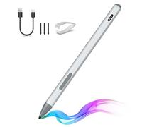 Penna stilo per ASUS Transformer/Mini/ASUS Zenbook Flip/Pro/ASUS Vivobook Flip/Pro/Duo/ASUS Notebook, ricaricabile MPP 2.0 Tilt Active Pen con sensibilità alla pressione 4096, carica Tpye-c, argento