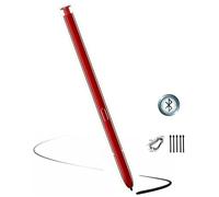 Penna stilo per Galaxy Note 10 (con Bluetooth), ricambio per Samsung Galaxy Note 10, Note 10+ Plus 5G, tutte le versioni, penna stilo touch con 5 punte/pennini (rosso)