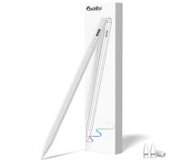 Penna stilo per iPad 2018-2024, modello rilasciato in 15 minuti, ricarica rapida, matita di seconda generazione, compatibile con iPad Pro 11"/12,9"/M4, iPad Air 3/4/5/M2, iPad Mini 7(A17 Pro)/6/5 Gen,
