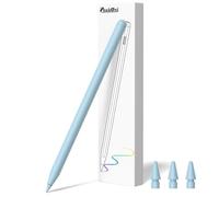 Penna stilo per iPad 2018-2025, modello rilasciato in 15 minuti, ricarica rapida, matita di seconda generazione, compatibile con iPad Pro 11"/12,9"/M4, Air 3/4/5/M2, Mini 7(A17 Pro)/6/5 Gen, iPad 10/9