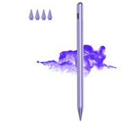 Penna stilo per iPad 2018-2025, ricarica rapida in 20 minuti per Apple Pencil con inclinazione e rifiuto del palmo, penne digitali attive compatibili con iPad 6a-10a generazione, Pro 12,9/11"M4, Air 3