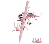 Penna stilo per iPad 9° e 10° - Ricarica rapida per iPad Pencil Palm Rejection Active Pen compatibile con Apple iPad Pro 11"/12,9"/M4, iPad Mini 5/6, iPad Air 3/4/5/M2, iPad 6/7/8/9/10 (rosa)