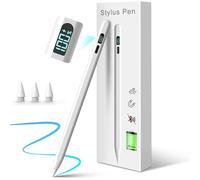 Penna stilo per iPad Apple2018-2024 Ipad Pen 3 X Faster Charge/Work 11H Tablet Pen Palm Rejection/Sensitività, compatibile con iPad Pro11/12.9/13'', iPad6-10, iPad Air11/13'', 3-5, iPad Mini5/6