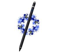 Penna stilo per iPad, DOGAIN iPad Pencil per touchscreen con funzione Dual Touch, penna digitale attiva a punta fine compatibile con iPad/Pro/Air/Mini/iPhone/Samsung//iOS/Android e altri, nero