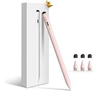 Penna stilo per iPad, doppia punta 13 minuti ricarica rapida Apple iPad Pencil, Palm Rejection, sensibilità di inclinazione, compatibile con iPad Pro 11/12,9", iPad 6/7/8/9/10, iPad Air 3/4/5, iPad