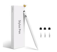 Penna stilo per iPad, Pencil P6 Apple iPad 2018-2025, (ricarica 2 volte più veloce), sensibilità all'inclinazione, penna stilo per iPad 10/9/8/7/6a generazione, iPad Pro 12,9/11/13" M4