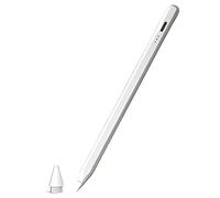 Penna stilo per iPad, penna attiva con attivazione touch, ricarica rapida e riconoscimento del palmo, design magnetico per disegnare fluidamente su