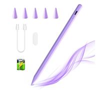 Penna stilo per iPad, penne stilo attive per touch screen, matita con Palm Rejection ricaricabile, penna compatibile con iPad 2018-2024 iPad 6/7/8/9/10, iPad Pro 11"/12,9"/M4, iPad Air 3/4/5/M2, iPad