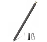 Penna stilo per Samsung Galaxy S24 Ultra S, pennino capacitivo per Samsung Galaxy S24 Ultra Stylus S Pen con 5 punte di ricambio pennini (senza Bluetooth) (giallo)