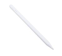 Penna Stilo per Smartphone e Tablet con Display Live Energy, Corpo in Lega di Alluminio, 2 Punte POM di Ricambio, Bianca, Compatibile con Telefoni IOS, Smartphone IOS e Tablet