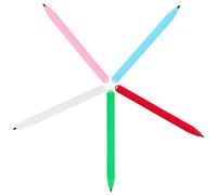 Penna Stilo per Tablet e Schermi LCD, 5 Pezzi | Gomma Conduttiva Abs, Scrittura Scorrevole, Portatile Compatto, Registra Idee, Disegno Facile