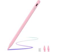 Penna stilo per tablet Samsung Galaxy Tab A11+/A11/A9+/A9/A8/A7, penna stilo per iOS/Android/Windows, penna stilo con doppio touch screen (rosa)