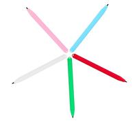 Penna Stilo per Tavoletta LCD 5 Pezzi in ABS per Scrittura | Gomma Elettroconduttiva, Disegno Fluido e Idea Rapida, per Annotare e Tracciare su Tavoletta