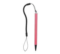 Penna stilo per touchscreen, penna touch screen, penna touch resistiva, corda a molla attaccata, resistente ai graffi per Pos, Pda, navigatori, Mp4, Mp5, blocco note, tablet, (Rosso)