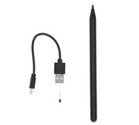 Penna Stilo Professionale Ricaricabile Mtlavishishishishishing con Alta Sensibilità Rifiuto Palma Funzione Sostituzione Punta e Gomma da Coda Compatibile con Chromebook USI2.0 Idea