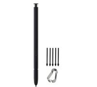 Penna stilo S23 Ultra (Bluetooth) di ricambio per Samsung Galaxy S23 Ultra 5G tutte le versioni Touch Pen + punte/pennini (nero)