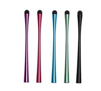 Penna Stilo Sottile per Tablet e Telefono, 5 Pezzi, Alta Sensibilità | Design Slanciato, Punta Fine per Scrittura e Disegno, Silicone e Lega, per Amici che Usano Tablet o Telefono Colore Casuale