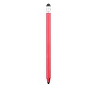 Penna Stilo Touch Screen a Doppia Punta Per il Disegno Del Tablet Penne Tattili Capacitive Dello Schermo Capacitivo Del Tablet Del Tablet Dello Smartphone (Red)