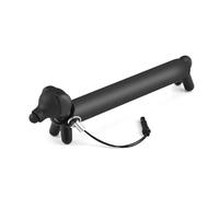 Penna stilo Touch Screen a forma di cane Carino creativo Stilo attivo per tablet Smartphone Dispositivi elettronici Plastica nera Bassotto Retriever Design (Cagna)