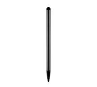Penna stilo touch screen penna a sfera metallo calligrafia penna è adatto per tutti gli schermi capacitivi (nero)