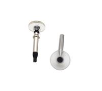 Penna stilo trasparente con punta tattile e schermo capacitivo da 5 pezzi per disegno