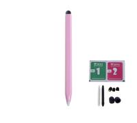 Penna Stilo Universale 2 in1 Penna Touch Screen per Tablet Samsung Tab Lg Htc Tomtom Pencil Capacitiva Penna per Disegno Tablet (Rosa)
