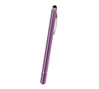 Penna stilo universale per touch screen, pennino capacitivo a punta fine, compatibile con la maggior parte degli smartphone e tablet, 8 opzioni di colore, stilo leggero di precisione (rosa)