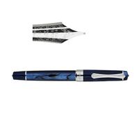 Penna stilografica con inchiostro riempito a pistone convertitore impugnatura comoda per studenti uomini donne scrittura a mano calligrafia pratica ufficio penna stilografica con