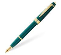 Penna stilografica Cross Bailey Light Gloss Design in resina leggera verde/oro