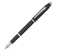 Penna stilografica Cross Century II laccata nera e pennino in acciaio inossidabi