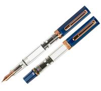 Penna stilografica Eco Indigo Blu con Bronze EF M7449560