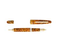 Penna stilografica Esterbrook Estie Push Piston Honeycomb Gold Pennino F