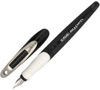 Penna stilografica Herlitz My Pen L per mancini, nera/bianca 10999803