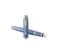 Penna stilografica IM Monochrome Rituals Blue - punta M - blu - Parker